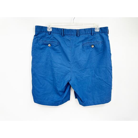 PETER MILLAR  Soft Touch Twill Royal Blue Short Size 40 - Picture 4 of 5